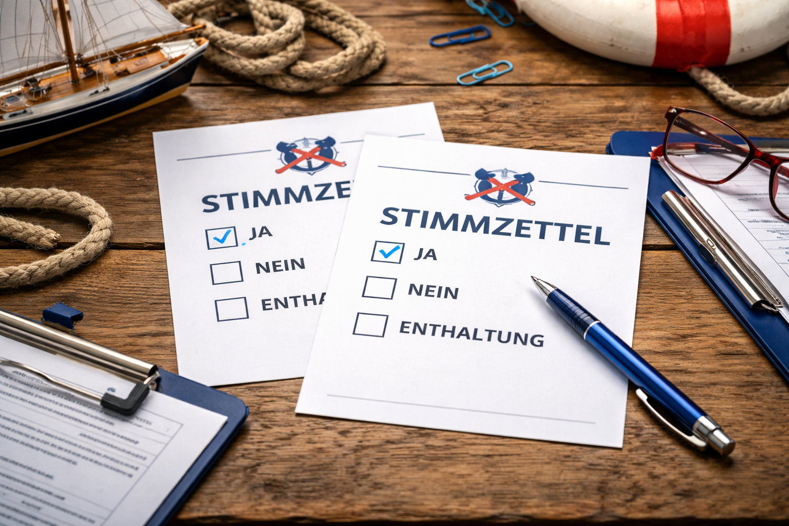 Aufbruch mit geradem Kurs & Rückblick auf die Mitgliederversammlung