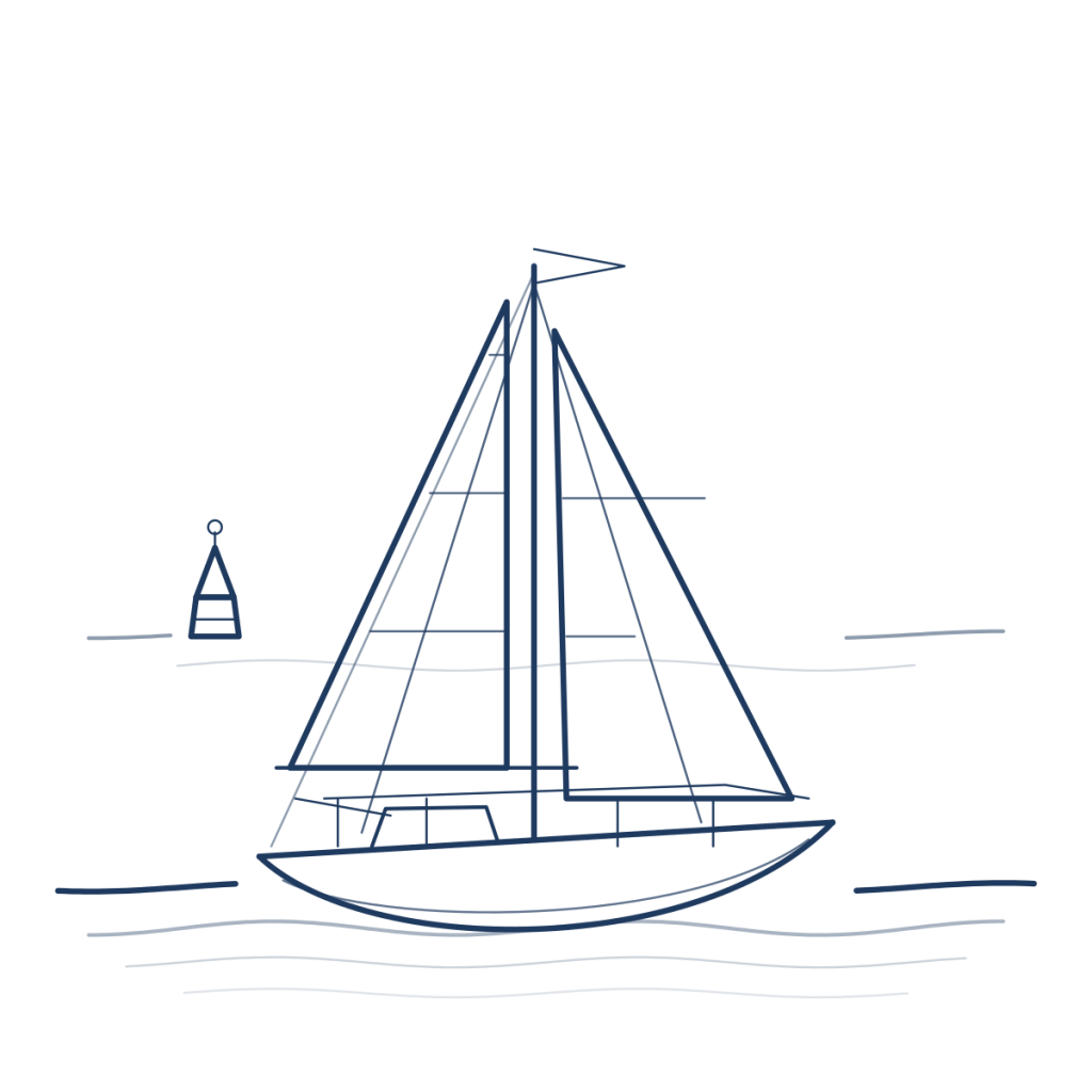 Binnenschein Segeln